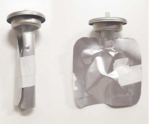 bov bag on valve